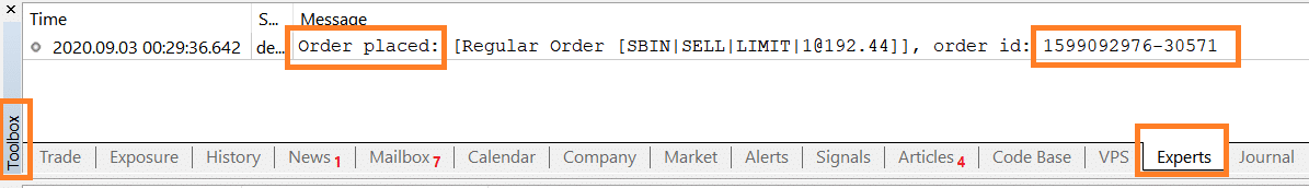 MetaTrader Logs