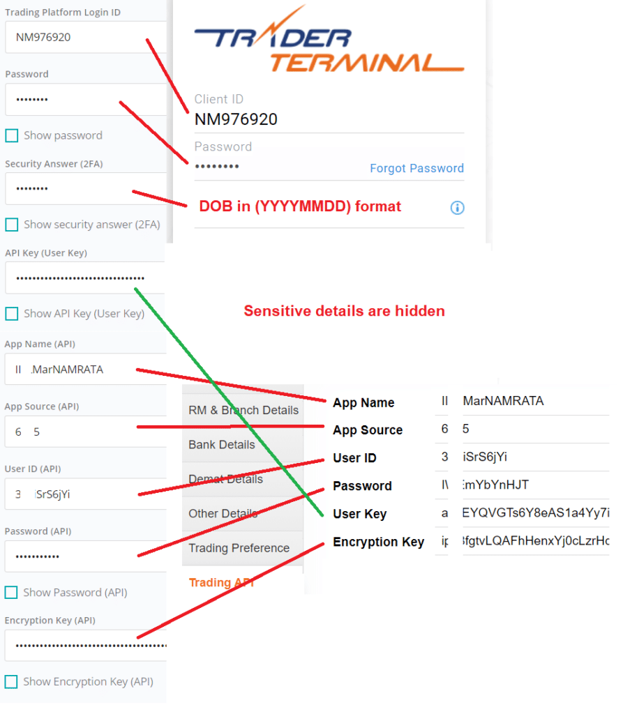 IIFL Trading Account Mapping